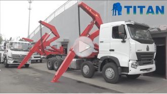 20Ft Side Loader Container Truck